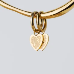 More Self-Love Hoop Set Small Gold
