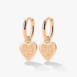 More Self-Love Hoop Set Small Roségold