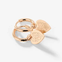 More Self-Love Hoop Set Small Roségold