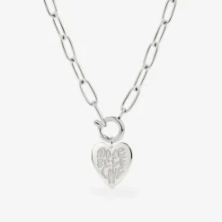More Self-Love Oval Links Necklace Set Silber