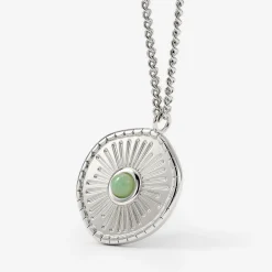 Moss Necklace Silber