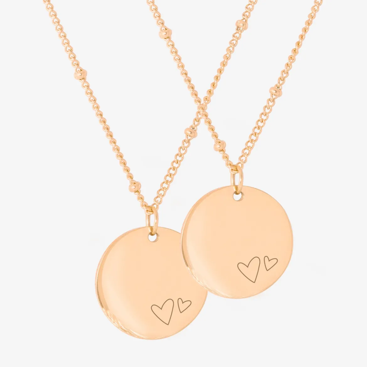 Mother u0026 Daughter Necklace Bundle Roségold