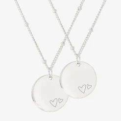 Mother u0026 Daughter Necklace Bundle Silber