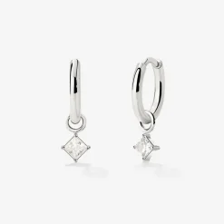 North Star Hoop Set Small Silber