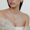 North Star Singapore Chain Necklace Set Roségold
