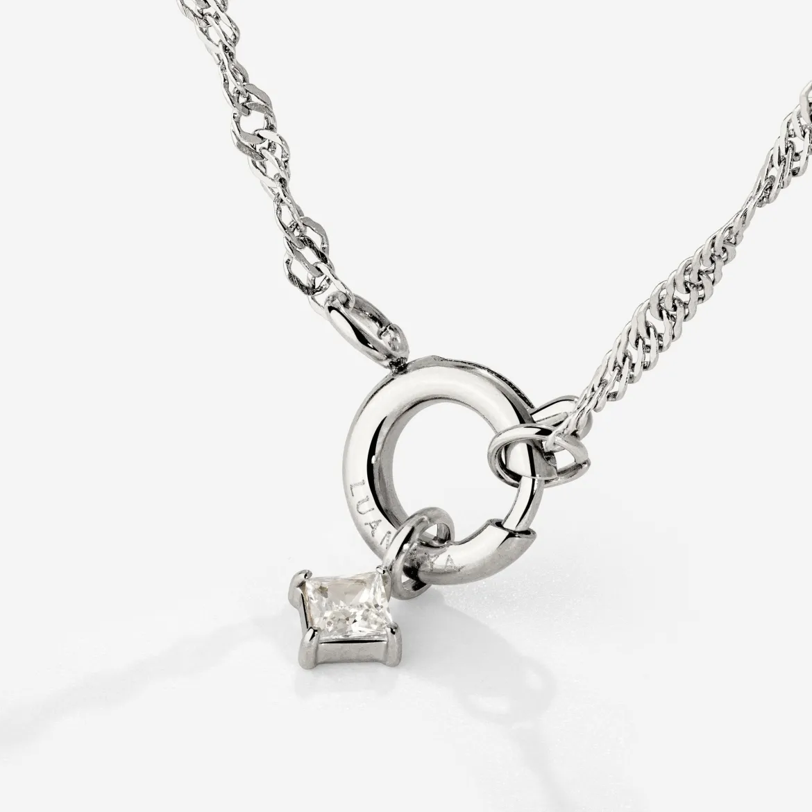 North Star Singapore Chain Necklace Set Silber