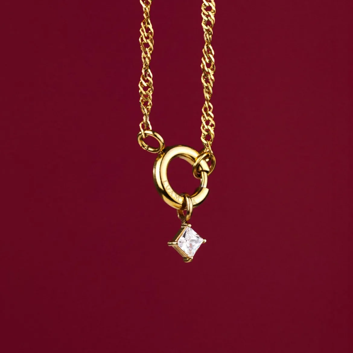 North Star Singapore Chain Necklace Set Silber