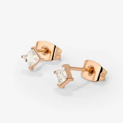 North Star Studs Roségold