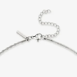 Not so silent Necklace Silber
