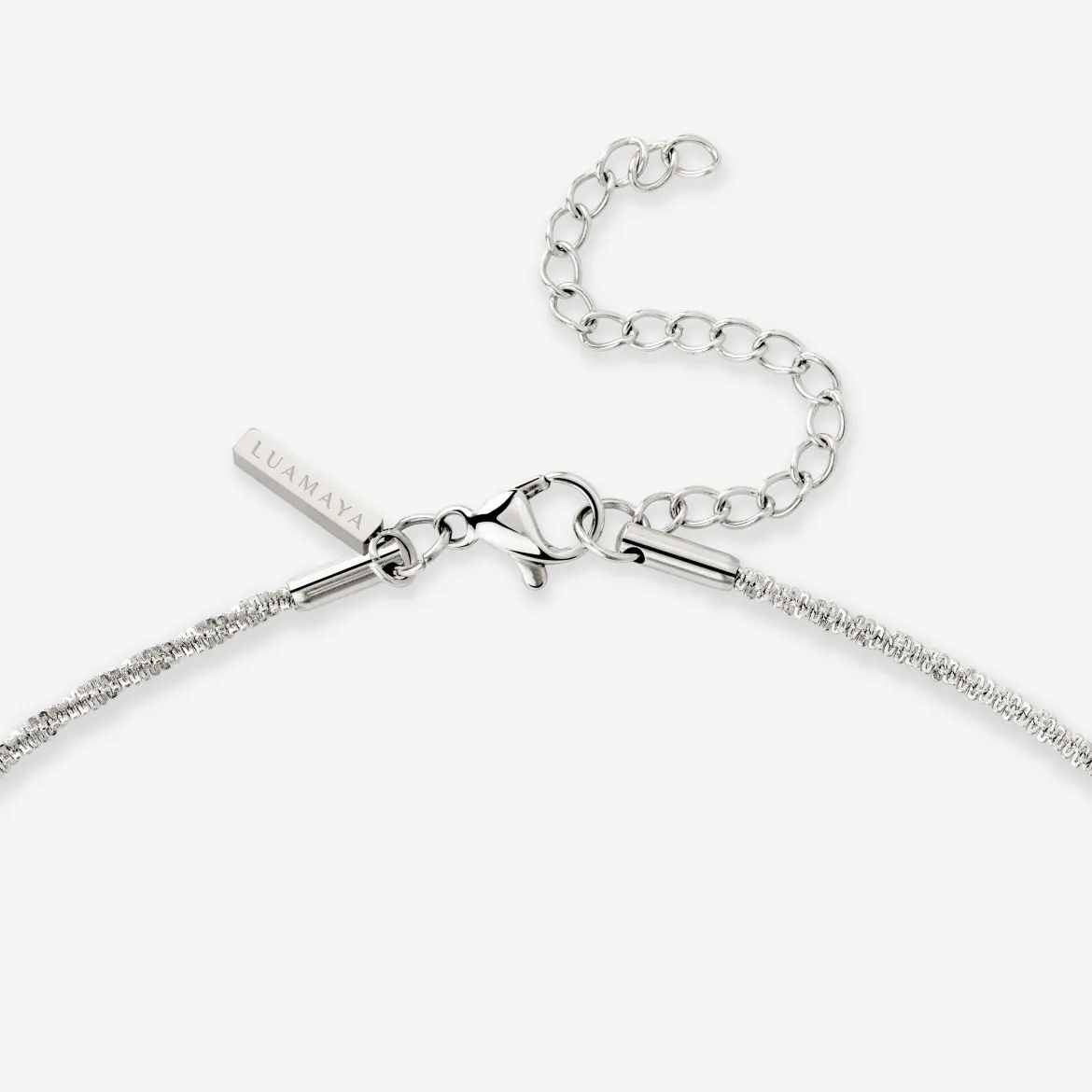 Not so silent Necklace Silber