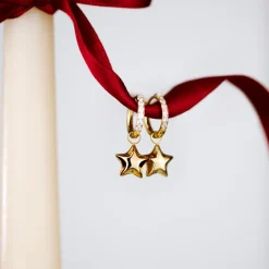Nova Glimmer Hoop Set Small Roségold