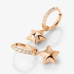 Nova Glimmer Hoop Set Small Roségold