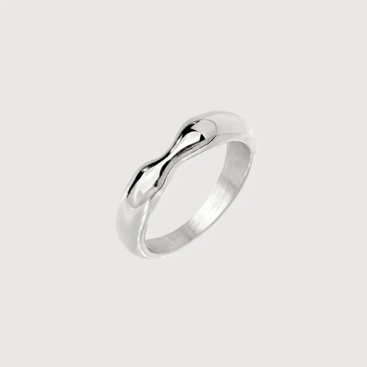 Ocean Depth Ring Silber