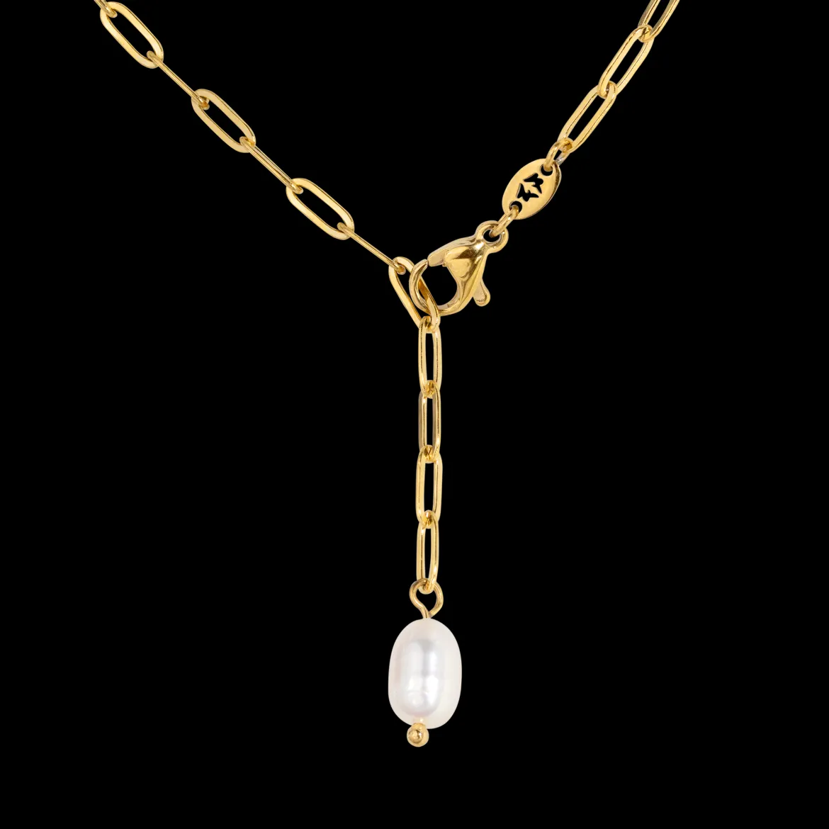 Ocean Find Y-Necklace Gold