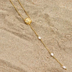 Ocean Lovers Y-Necklace Gold