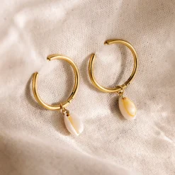 Ocean Whisper Hoop Set Large Roségold