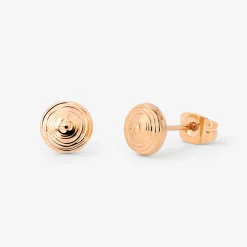 Ocean's Echo Studs Roségold