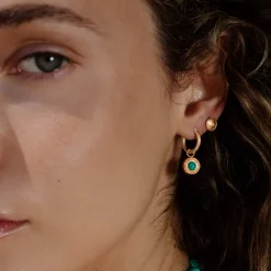 Ocean's Echo Studs Roségold