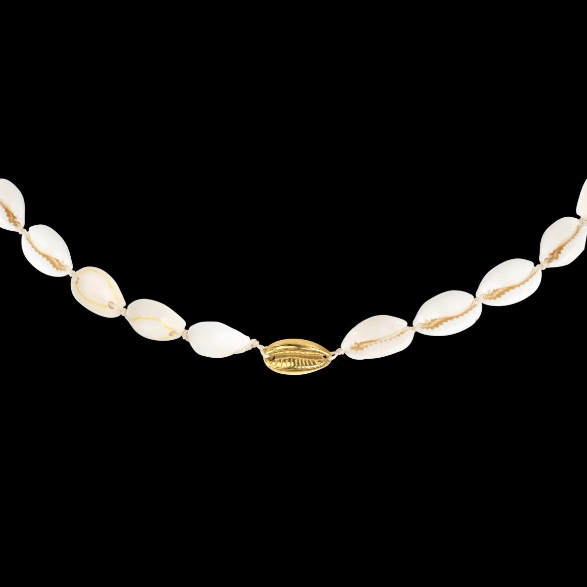 One in a Shell Choker Gold