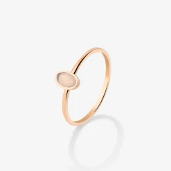 Oval Ring Roségold