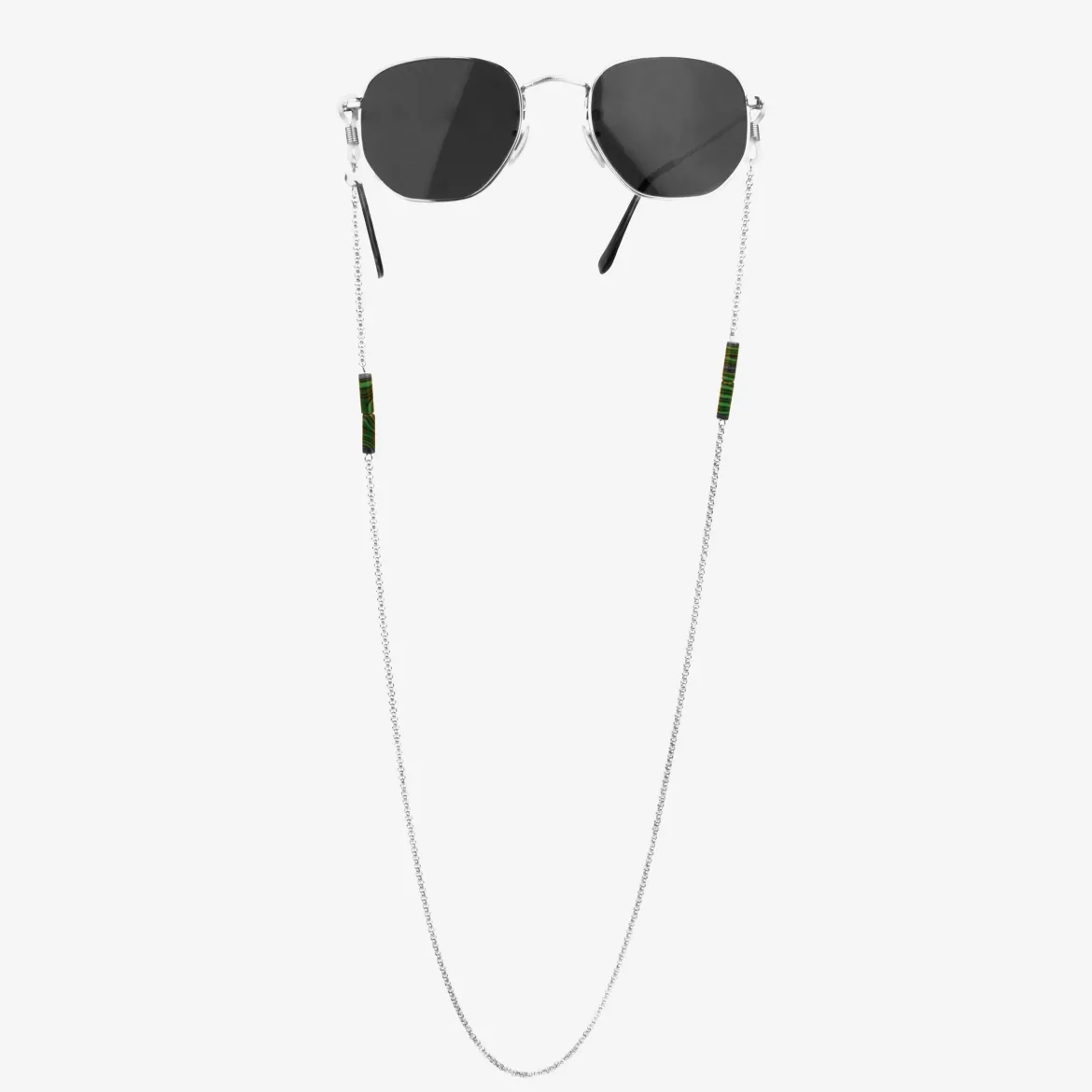 Palmera Sunglasses Chain Silber