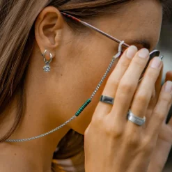 Palmera Sunglasses Chain Silber