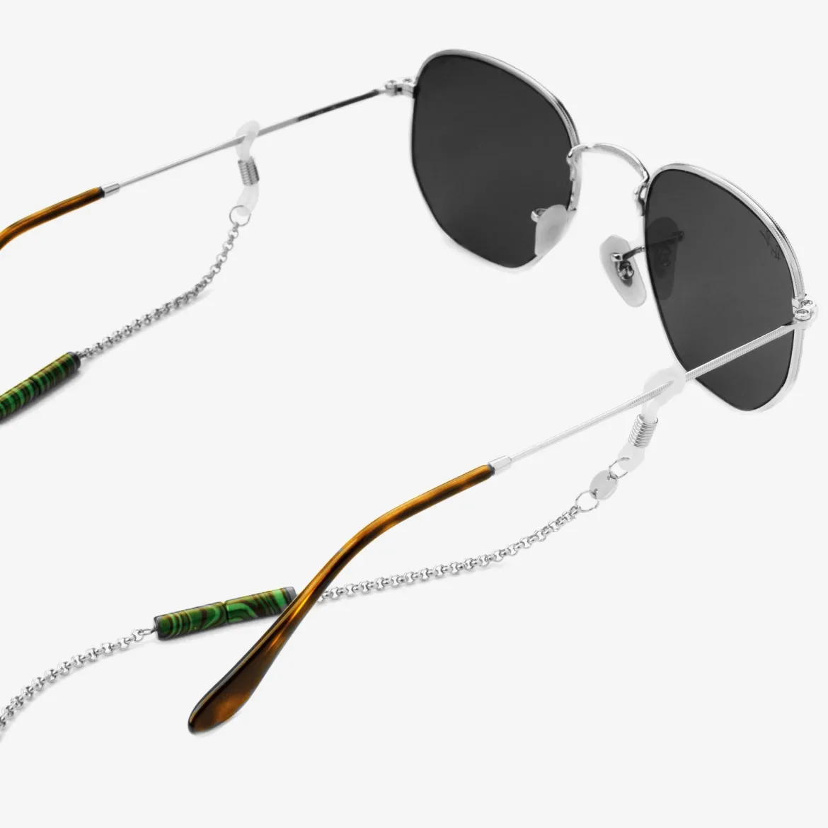 Palmera Sunglasses Chain Silber