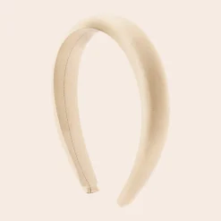 Pastel Satin Headband - Lila