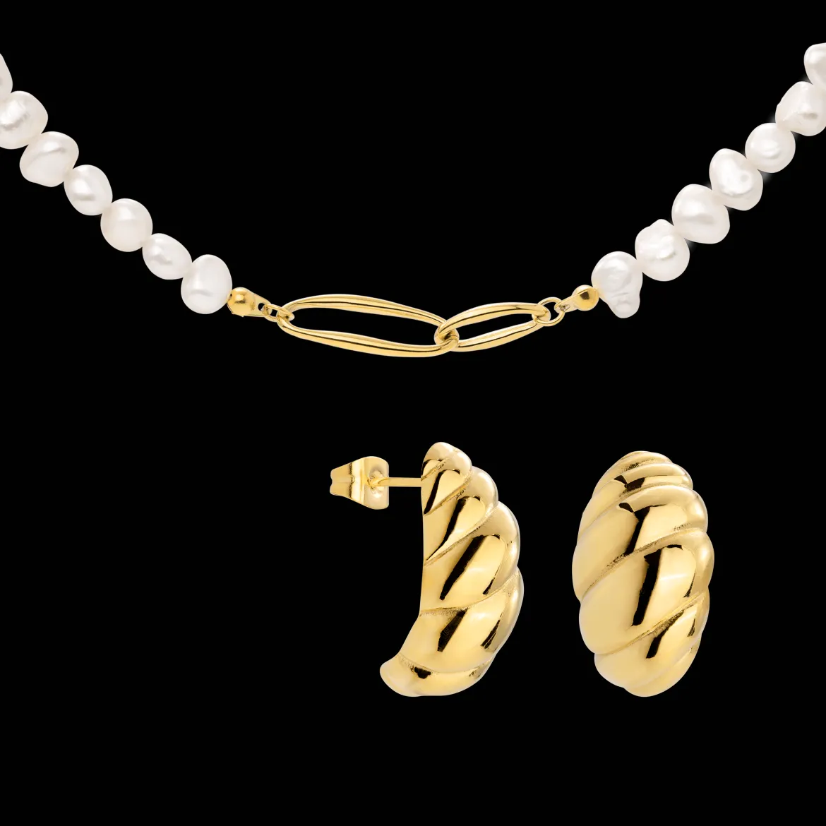 Pearl 'n' Twist Bundle Gold