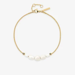 Pearlessence Anklet Gold