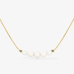 Pearlessence Choker Gold