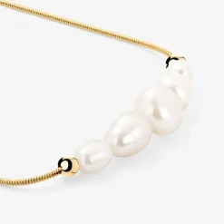 Pearlessence Choker Gold