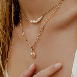 Pearlessence Choker Roségold