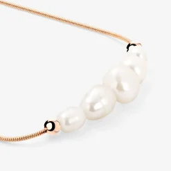 Pearlessence Choker Roségold