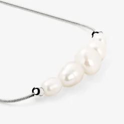 Pearlessence Choker Silber