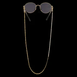 Pearly Sunglasses Chain Gold