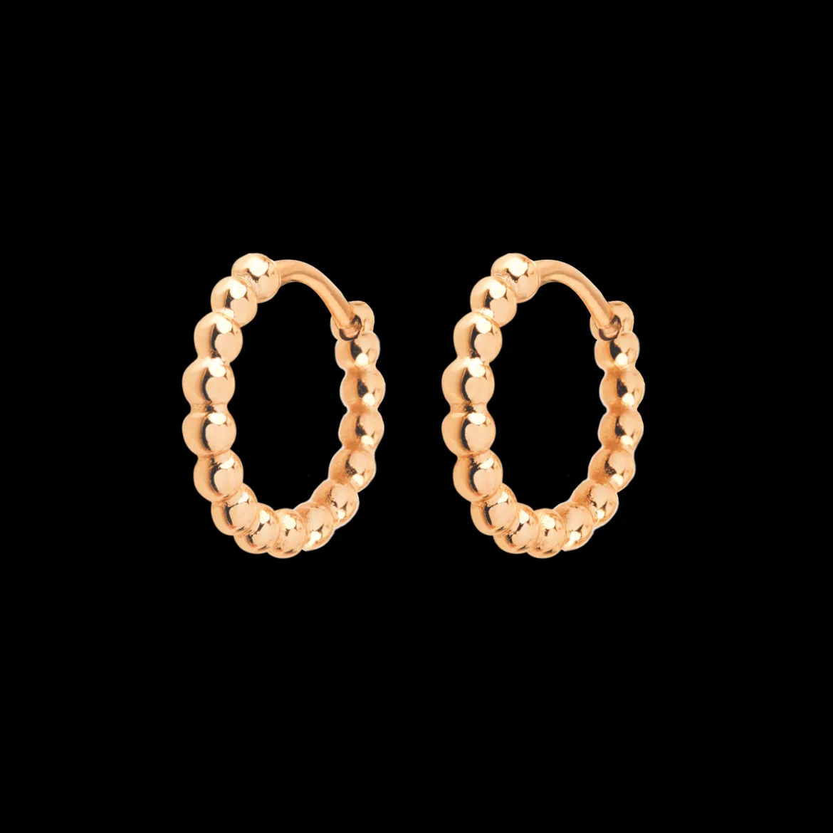 Pellet Hoops Roségold