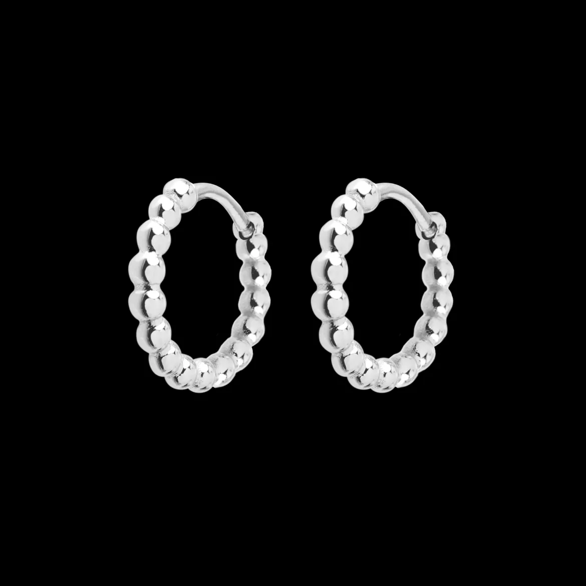 Pellet Hoops Silber