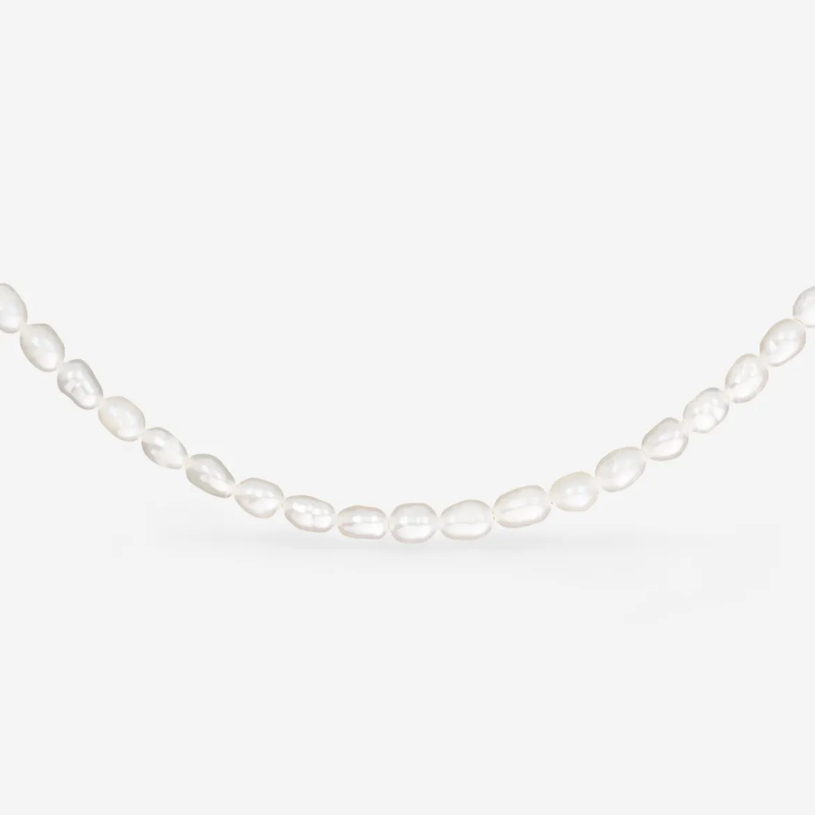 Perlita Choker Silber