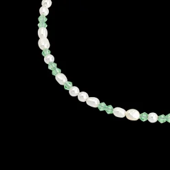 Perlita Verde Necklace Gold