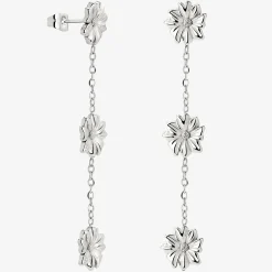 Petal Fall Studs Silber