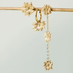 Petal Fall Studs Silber