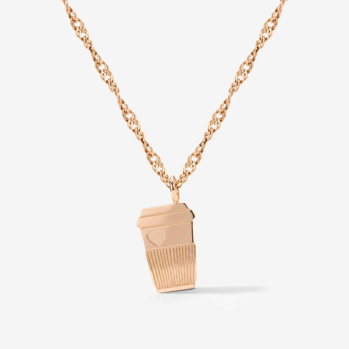 Petit Café Necklace Roségold