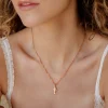 Pezito Necklace Roségold