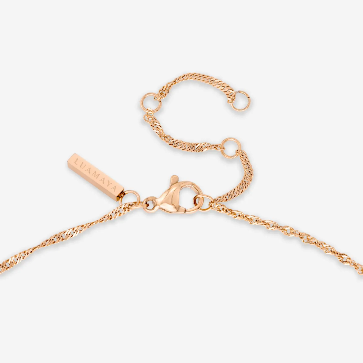 Pezito Necklace Roségold