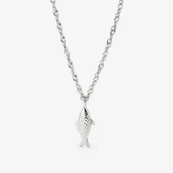 Pezito Necklace Silber