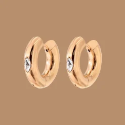 Phat Glowy Hoops Roségold