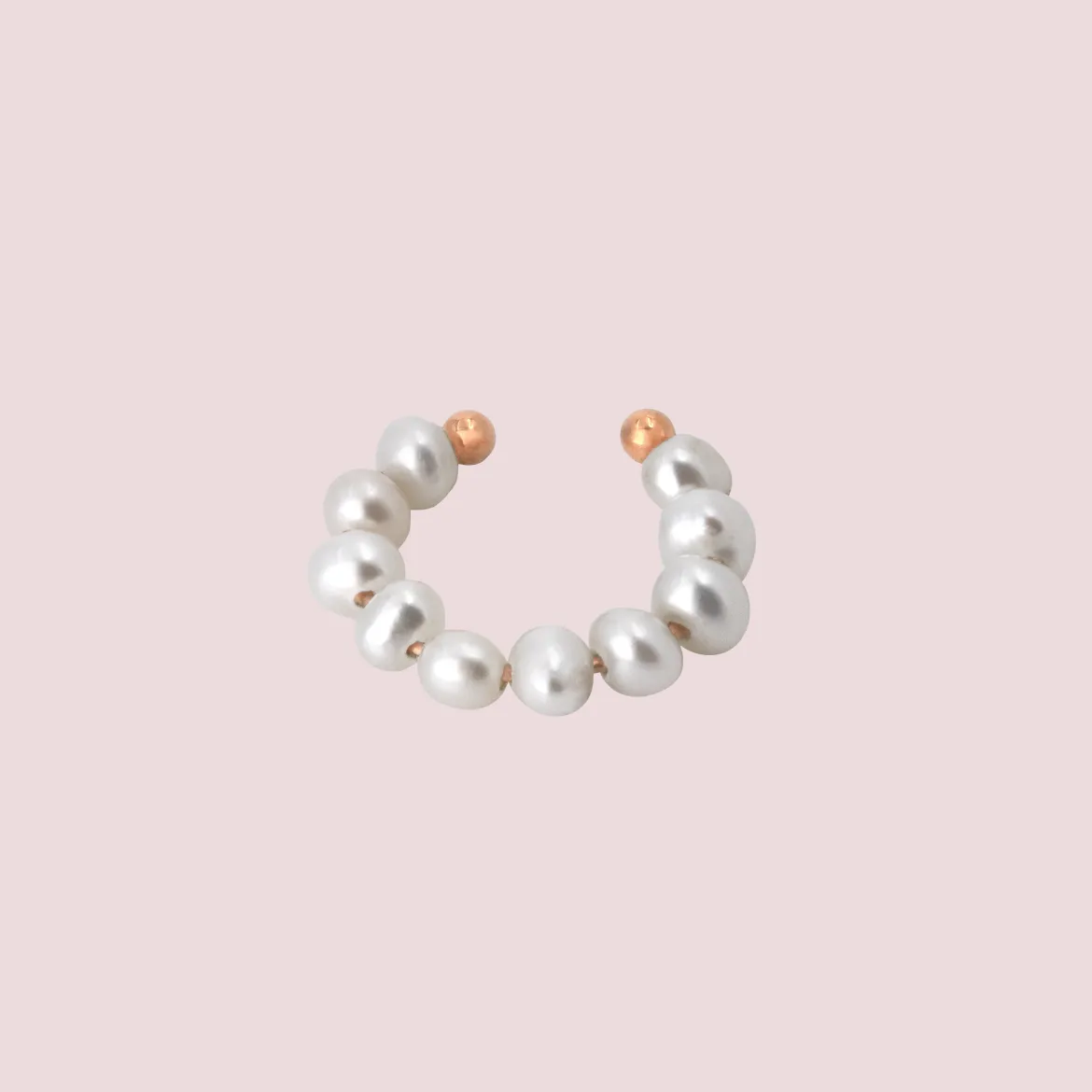 Pippo Pearl Ear Cuff Roségold