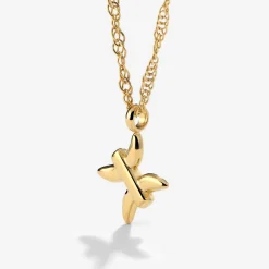 Pisces Bubble Necklace Gold