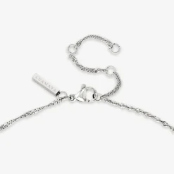 Pisces Bubble Necklace Silber